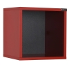 Etagère cube murale - rouge