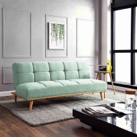 Banquette clic clac scandinave 3 places vert d'eau