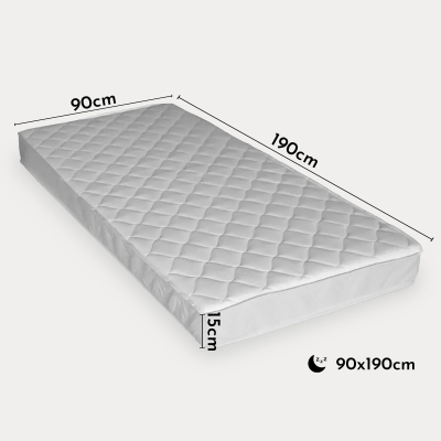 Matelas Eco 90x190 15 cm