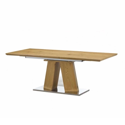 Table à manger extensible en bois 8 personnes