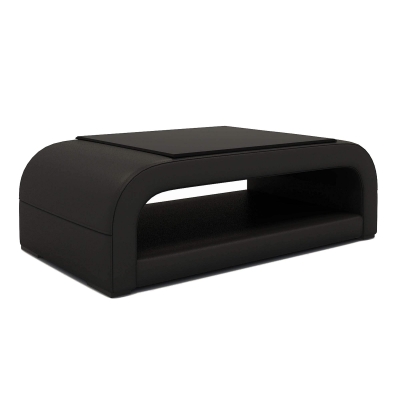 Table basse design noir