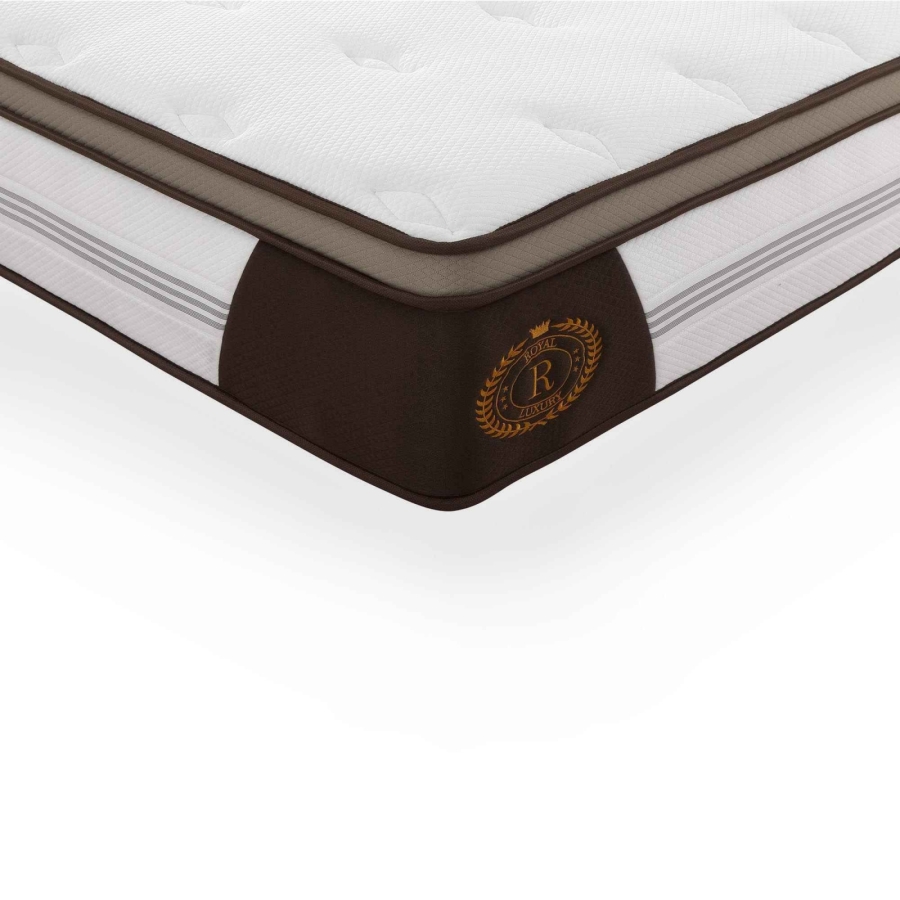 Matelas hybride 140 x 190 épaisseur 31 cm mémoire de forme et ressorts ensachés