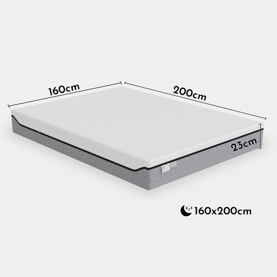 Matelas ressorts ensachés  épaisseur 23 cm - 160x200 cm